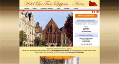 Desktop Screenshot of hotel-les3luppars.com